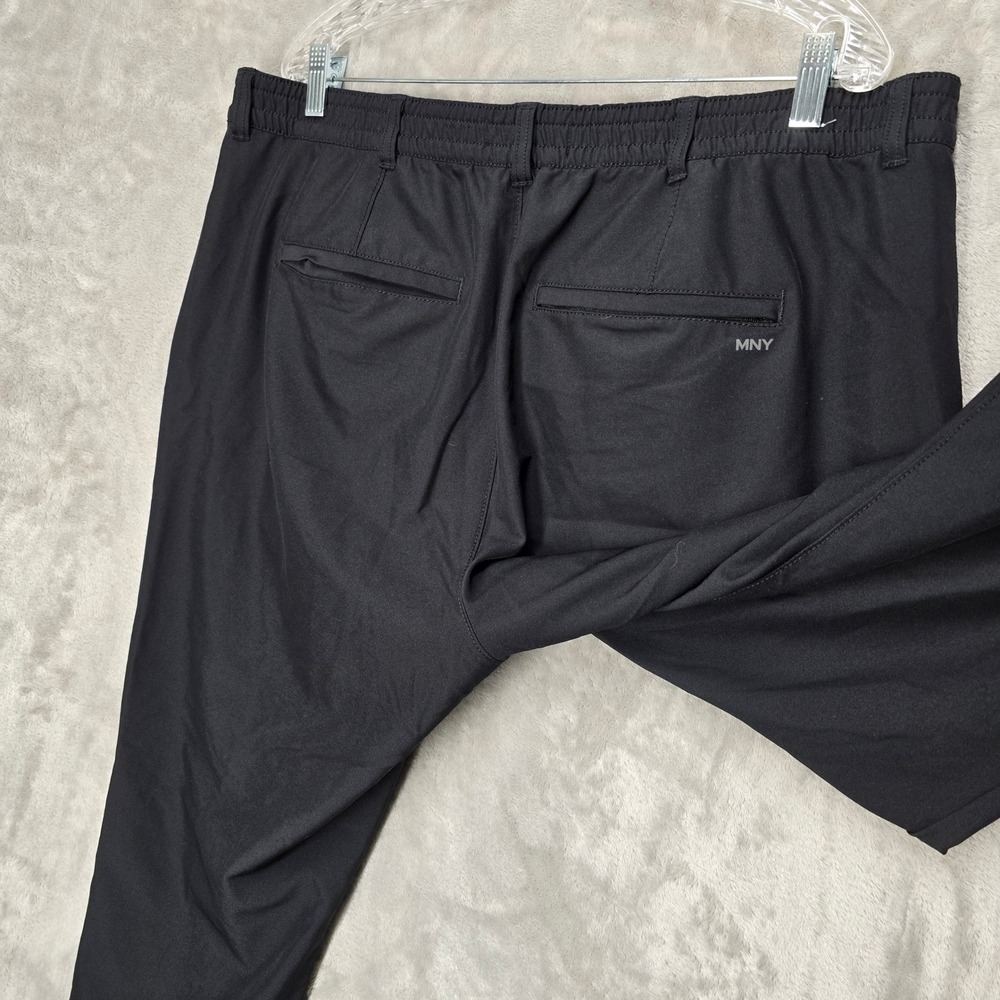 Marc New York Performance Pants Men 40x30 Black Stretch Tech Gorpcore Athleisure - Picture 14 of 15